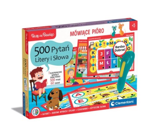 MÓWIĄCE PIÓRO 500 PYTAŃ LITERY I SŁOWA - 50780