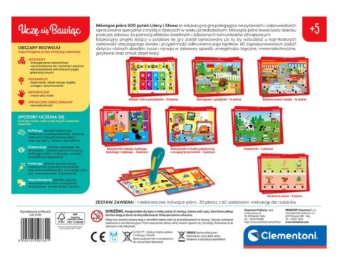 MÓWIĄCE PIÓRO 500 PYTAŃ LITERY I SŁOWA - 50780