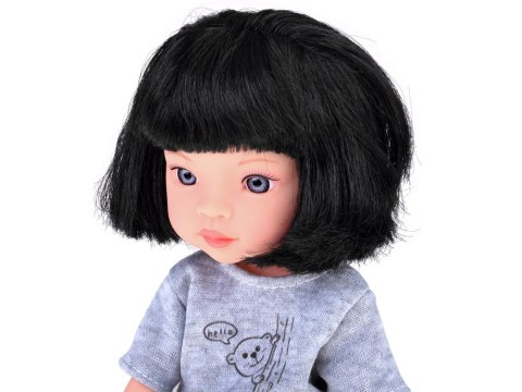 Lovely Girl Lalka z krótkimi czarnymi włosami w sportowym stroju 33cm