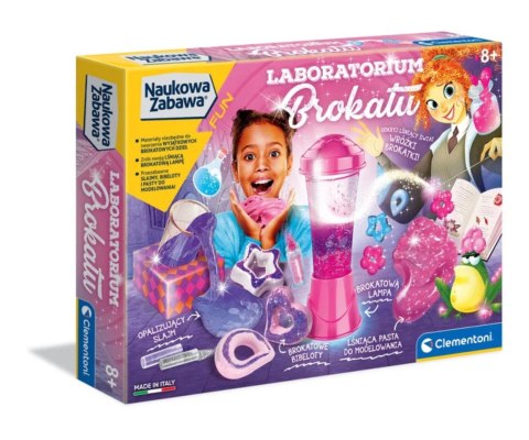 Clementoni Naukowa Zabawa Lab 50700 Laboratorium Brokatu