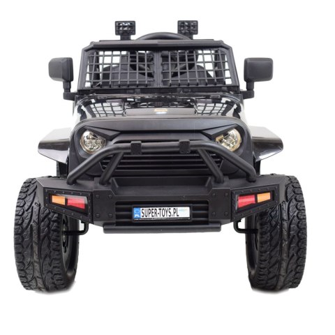 JEEP NA AKUMULATOR "JK OFF ROAD", MIĘKKIE KOŁA, MIĘKKIE SIEDZENIE/LL555