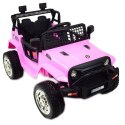 JEEP NA AKUMULATOR "JK OFF ROAD", MIĘKKIE KOŁA, MIĘKKIE SIEDZENIE/LL555