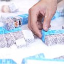 WOOPIE Klocki Magnetyczne Konstrukcyjne Zimowy Świat klocków
