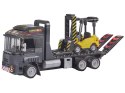 Klocki techniczne POJAZDY 1:42 - Tir z lawetą i wózek widłowy 404ele