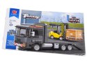 Klocki techniczne POJAZDY 1:42 - Tir z lawetą i wózek widłowy 404ele