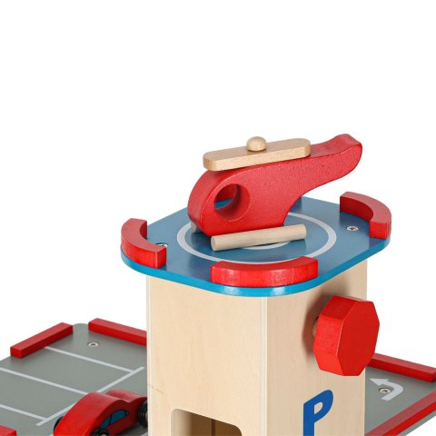 LULILO Parking drewniany BENINO piętrowy garaż miejski