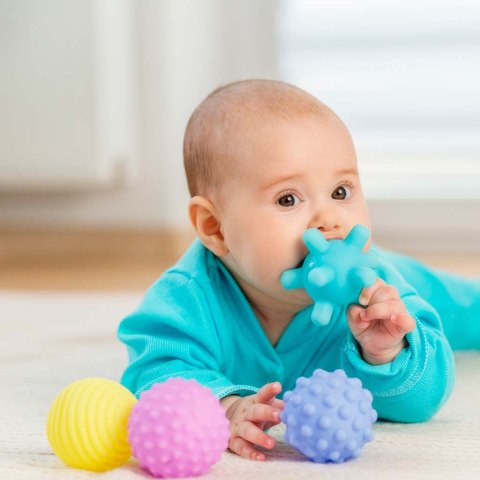 Piłki zabawki sensoryczne korekcyjne zestaw