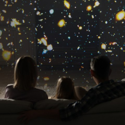 Projektor gwiazd USB LED 12 dysków