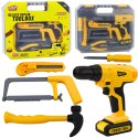Zestaw Majsterkowicza Wiertarko-Wkrętarka Narzędzia Światła Dźwięki