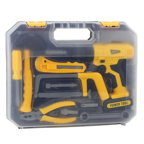 Zestaw Majsterkowicza Wiertarko-Wkrętarka Narzędzia Światła Dźwięki