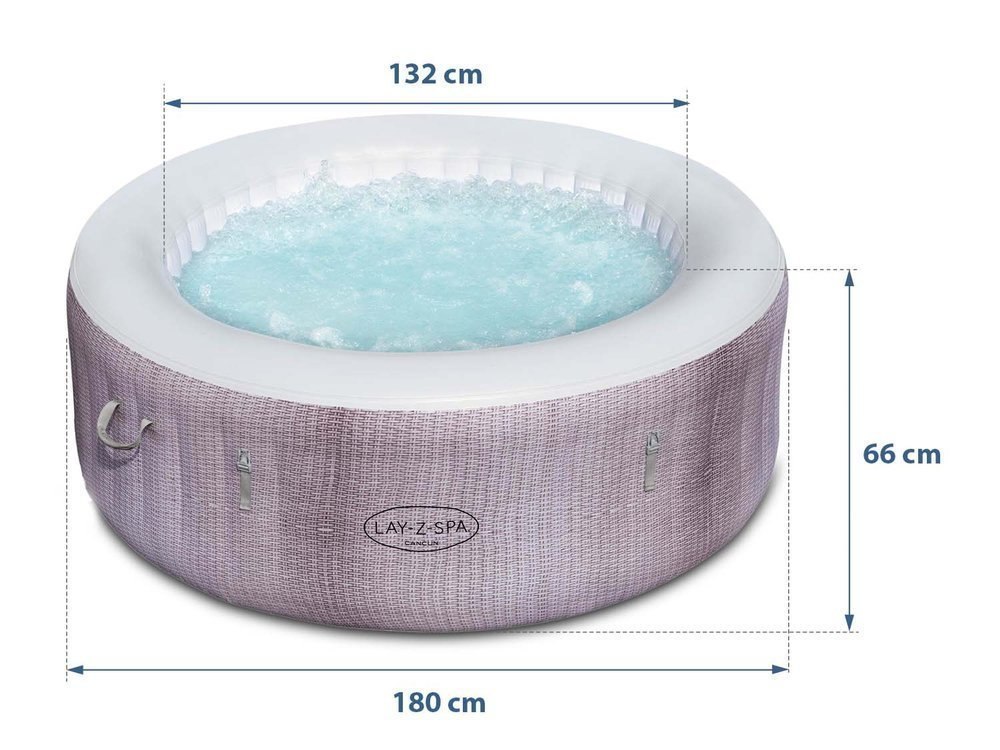 Dmuchane SPA Jacuzzi z masażem i podgrzewaczem wody 4 osobowe Bestway 60003 Dmuchane SPA Jacuzzi z masażem i podgrzewaczem wody 4 osobowe Bestway 60003