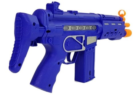 Zestaw Policyjny Pistolet Odznaka Granatowy Dźwięk Efekty
