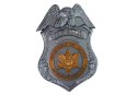 Zestaw Policyjny Pistolet Odznaka Granatowy Dźwięk Efekty