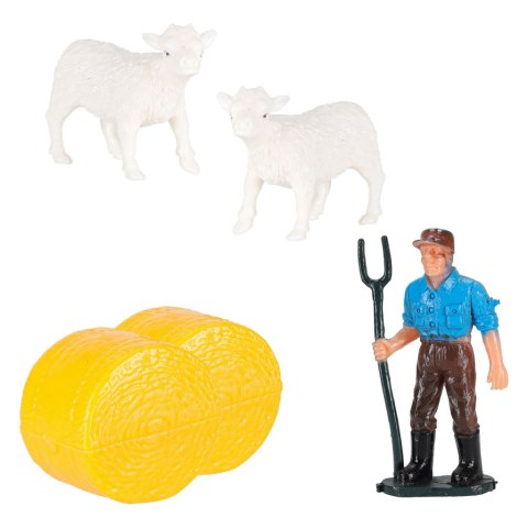 Gospodarstwo rolne farma traktor do skręcenia