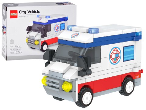 Klocki konstrukcyjne CITY VEHICLE - modele z serii: pojazdy miejskie