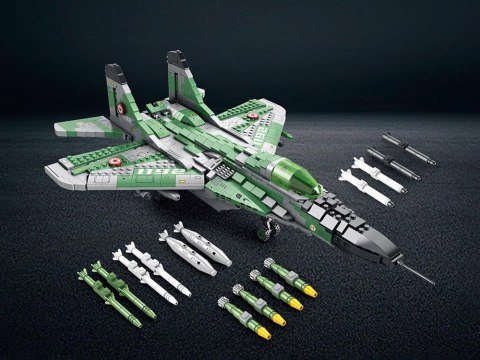 Klocki techniczne Samolot myśliwski dalekiego zasięgu MIG-29 1290ele