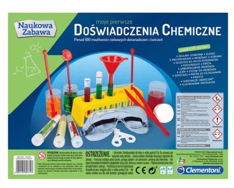 MOJE PIERWSZE DOŚWIADCZENIA CHEMICZNE - 60774