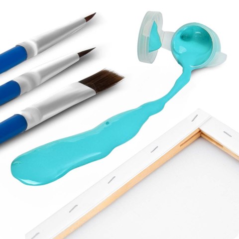 Obraz do malowania po numerach 40x50 cm Massido Żółwik