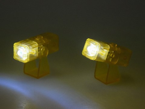 ŚWIECĄCE Klocki magnetyczne 3D - Zbuduj tor kulkowy KULODROM 116-ele