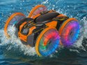 Samochód AMFIBIA 2w1 Stunt r/c zdalnie sterowany Jeździ Pływa Świeci