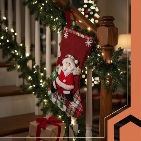 Skarpety świąteczne - ozdobne 4szt. Ruhhy 26467