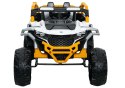 Auto samochód  na akumulator M3 Żółto-Biały 4x4