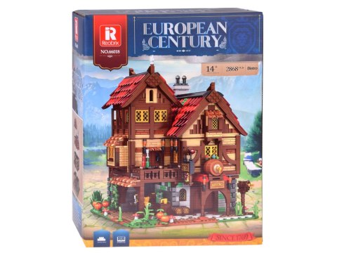 Klocki WIELKA CHATA - Średniowieczna gospoda dla rycerzy 2868-ele