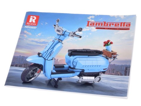 Klocki licencjonowane Włoski SKUTER Lambretta V 200 Special 1169-ele