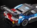 Klocki techniczne Superauto WYŚCIGOWE malowanie, spojler 363-ele