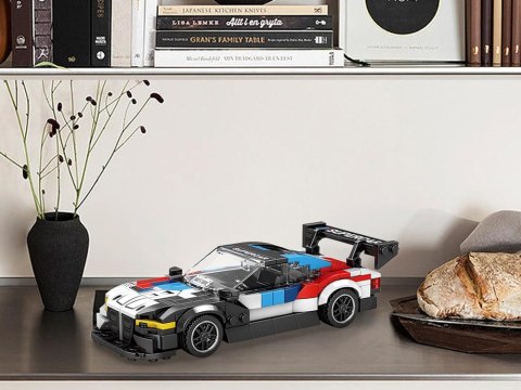 Klocki techniczne Superauto WYŚCIGOWE malowanie, spojler 363-ele