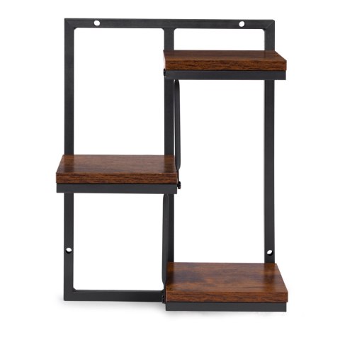 Kwietnik ścienny półka wisząca na kwiaty ozdoby 3 poziomy loft ModernHome