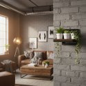 Kwietnik ścienny półka wisząca na kwiaty ozdoby loft ModernHome