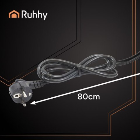 Spieniacz do mleka czarny 400W Ruhhy 26180