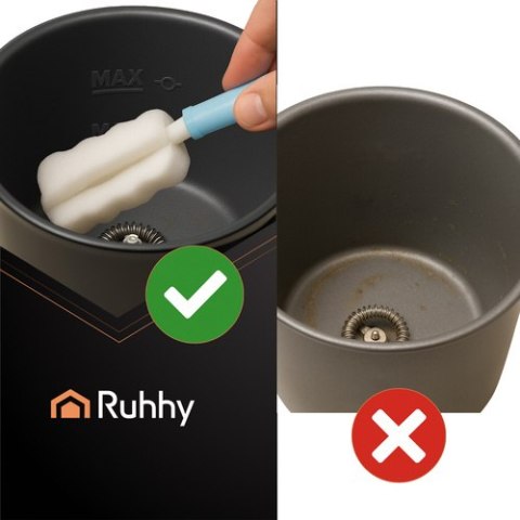 Spieniacz do mleka czarny 400W Ruhhy 26180