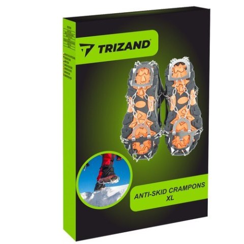 Raczki na buty/ kolce antypoślizgowe r. XL Trizand