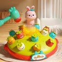 WOOPIE BABY Interaktywna Gra Zręcznościowa Wbij Marchewke Edukacyjna Uderz Młotkiem w Kreta