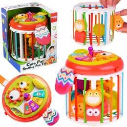 WOOPIE BABY Walec Kostka Sensoryczna Interaktywny Bębenek