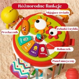 WOOPIE BABY Walec Kostka Sensoryczna Interaktywny Bębenek