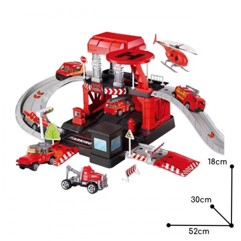 WOOPIE Garaż Parking Straż Pożarna 43 el.
