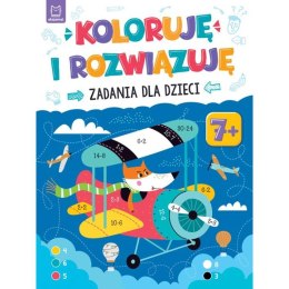Aksjomat Koloruję i rozwiązuję. Zadania dla dzieci. 7+ KS0696