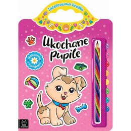Aksjomat Ukochane pupile. Malowanka z naklejkami. KS0720