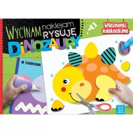 Aksjomat Wycinam, naklejam, rysuję. Dinozaury KS0760