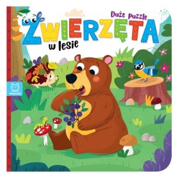 Aksjomat Zwierzęta w lesie. Duże puzzle KS1188