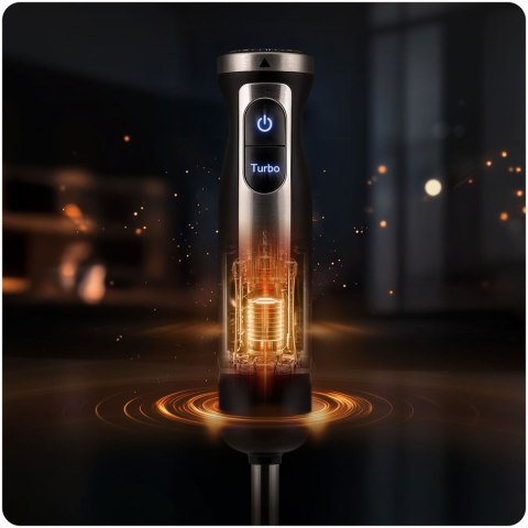 Blender ręczny z butelką 1500 W BD-754 Berdsen