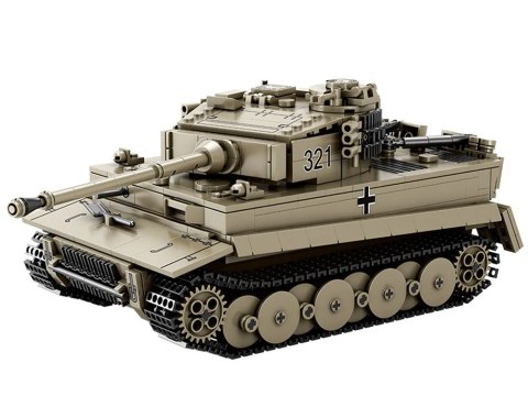 Klocki konstrukcyjne czołg TIGER I World of Tanks 1138ele 1:28