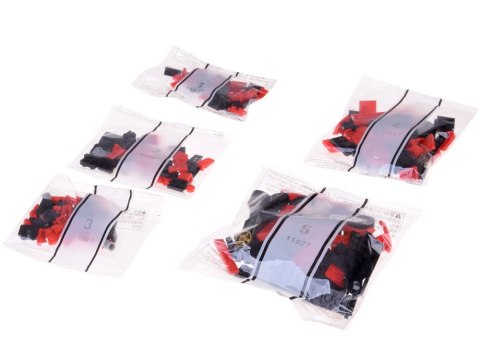 Klocki techniczne Futurystyczne auto CZERWONE drzwi unoszone 275-ele