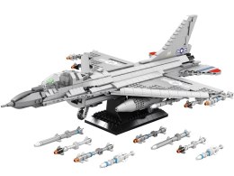 Reobrix Klocki konstrukcyjne samolot myśliwiec F16 1337ele