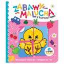 Zabawy malucha z kurczątkiem książeczka z naklejkami KS0824