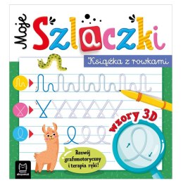 Aksjomat Moje Szlaczki. Książka z rowkami. Wzory 3D KS1030