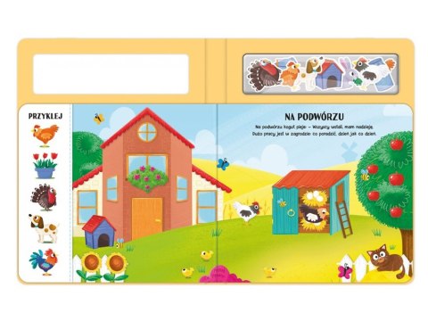 Aksjomat Na wsi. Książeczka z magnesami. Wierszyki. KS0945